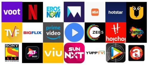 Top OTT platforms in India