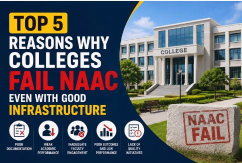 Top 5 Reasons Why Colleges Fail NAAC Even with Good Infrastructure